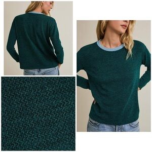 Round Neck Long Sleeve Top